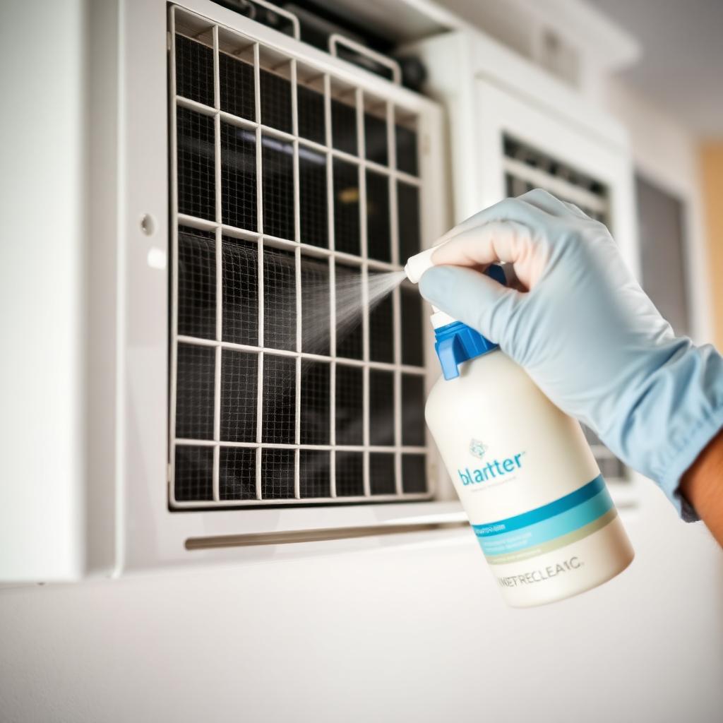 Higienização de ar-condicionado split em residência
